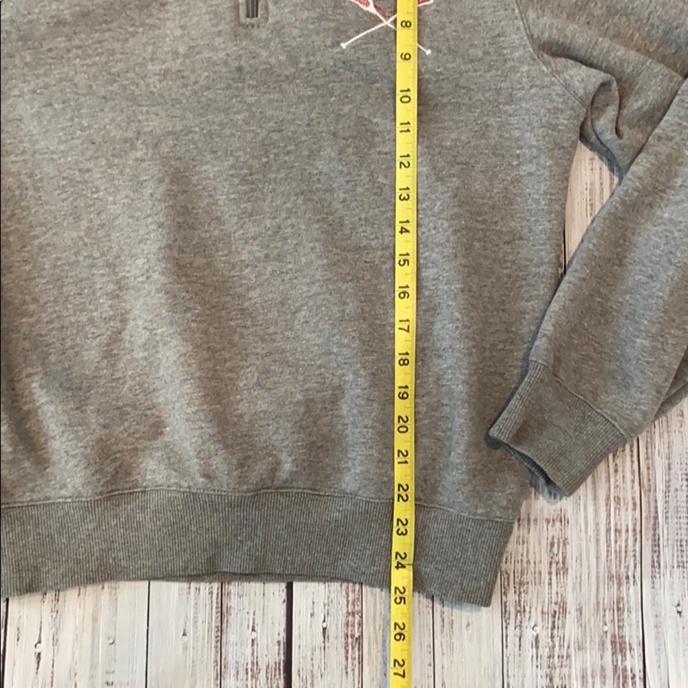 Sport-Tek Quater Zip Lacrosse Sweatshirt - Picture 7 of 9